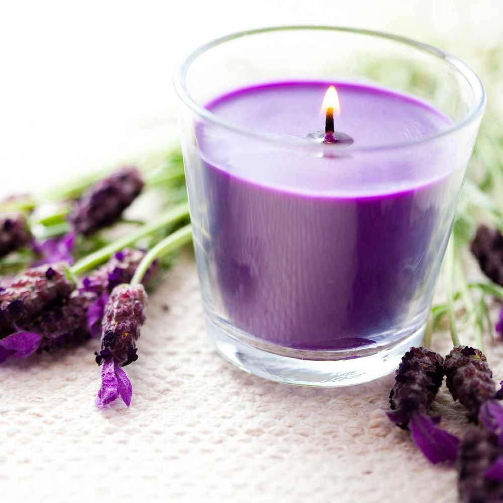 Aroma Candle with Glass